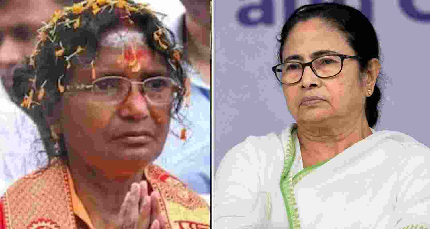 Ratna Debnath and former Union minister Mamata Banerjee. Ratna Debnath and former Union minister Mamata Banerjee.
