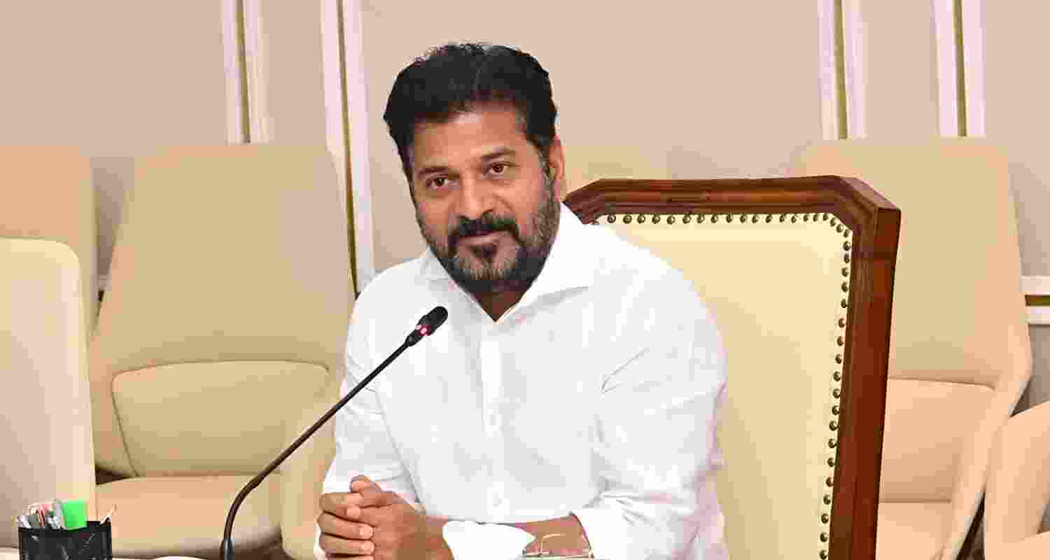 Telangana Chief Minister A Revanth Reddy. File photo. Telangana Chief Minister A Revanth Reddy. File photo.
