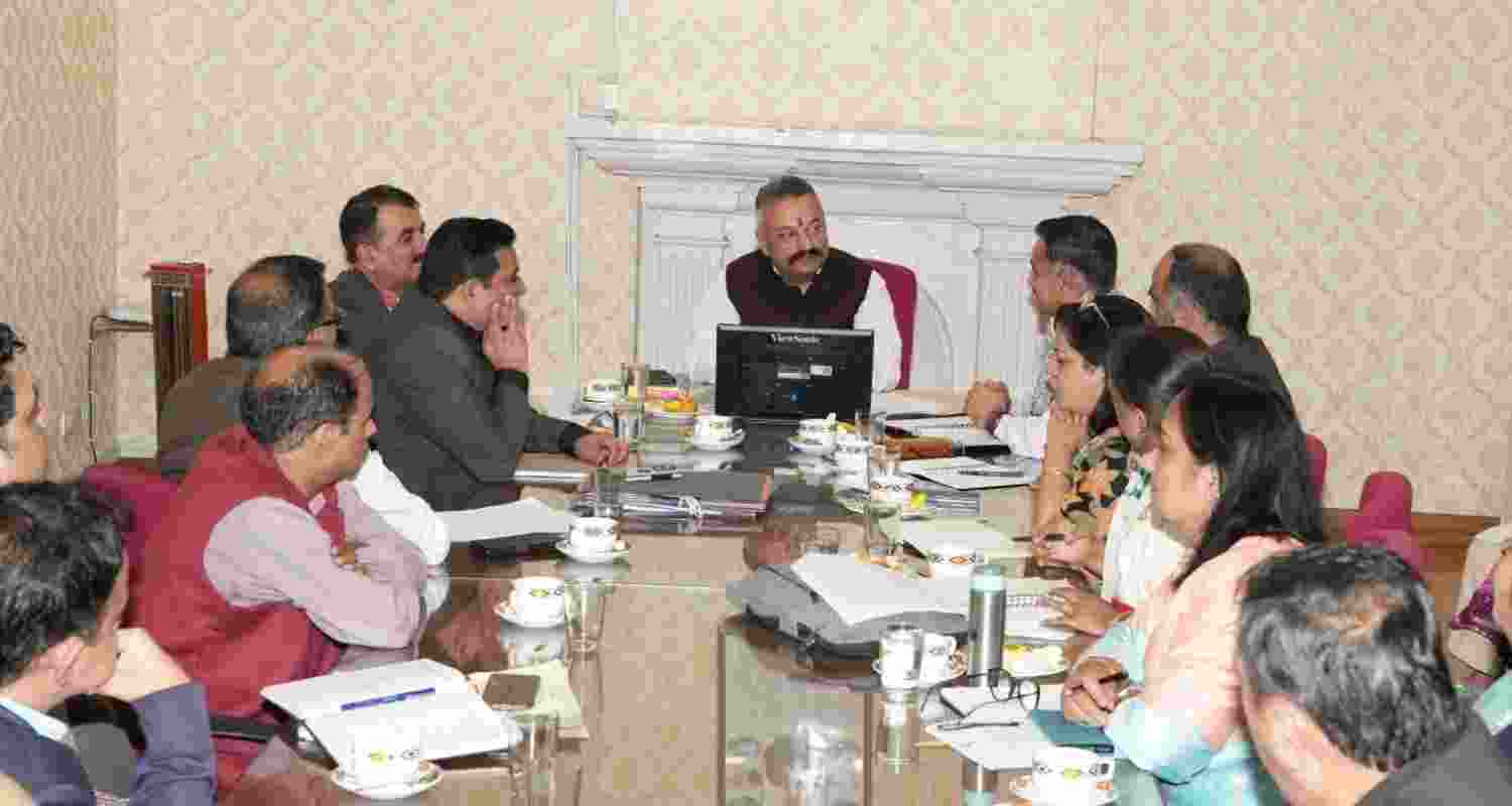 Education Minister presides over a meeting on curriculum revision. Education Minister presides over a meeting on curriculum revision.