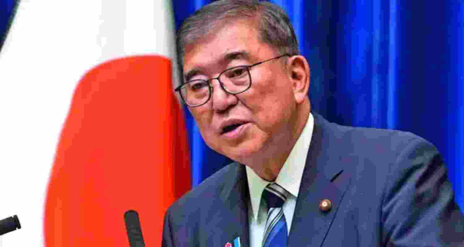 Japanese Prime Minister Shigeru Ishiba. Japanese Prime Minister Shigeru Ishiba.