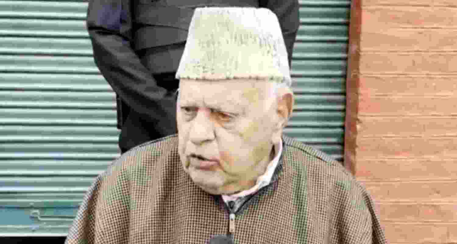 National Conference president Dr Farooq Abdullah National Conference president Dr Farooq Abdullah