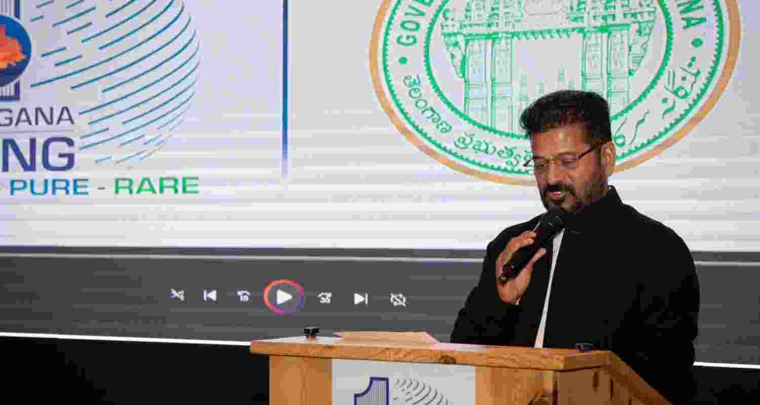 Telangana Chief Minister A Revanth Reddy has proposed turning the city into a regular mid-year hub for the World Economic Forum (WEF). Telangana Chief Minister A Revanth Reddy has proposed turning the city into a regular mid-year hub for the World Economic Forum (WEF).