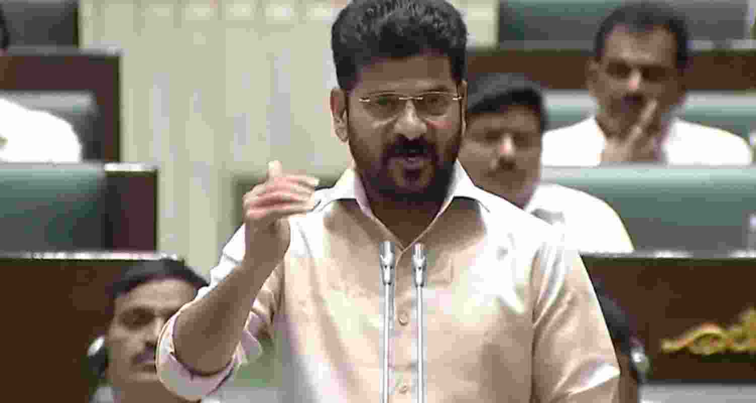 Telangana CM Revanth Reddy. Telangana CM Revanth Reddy.