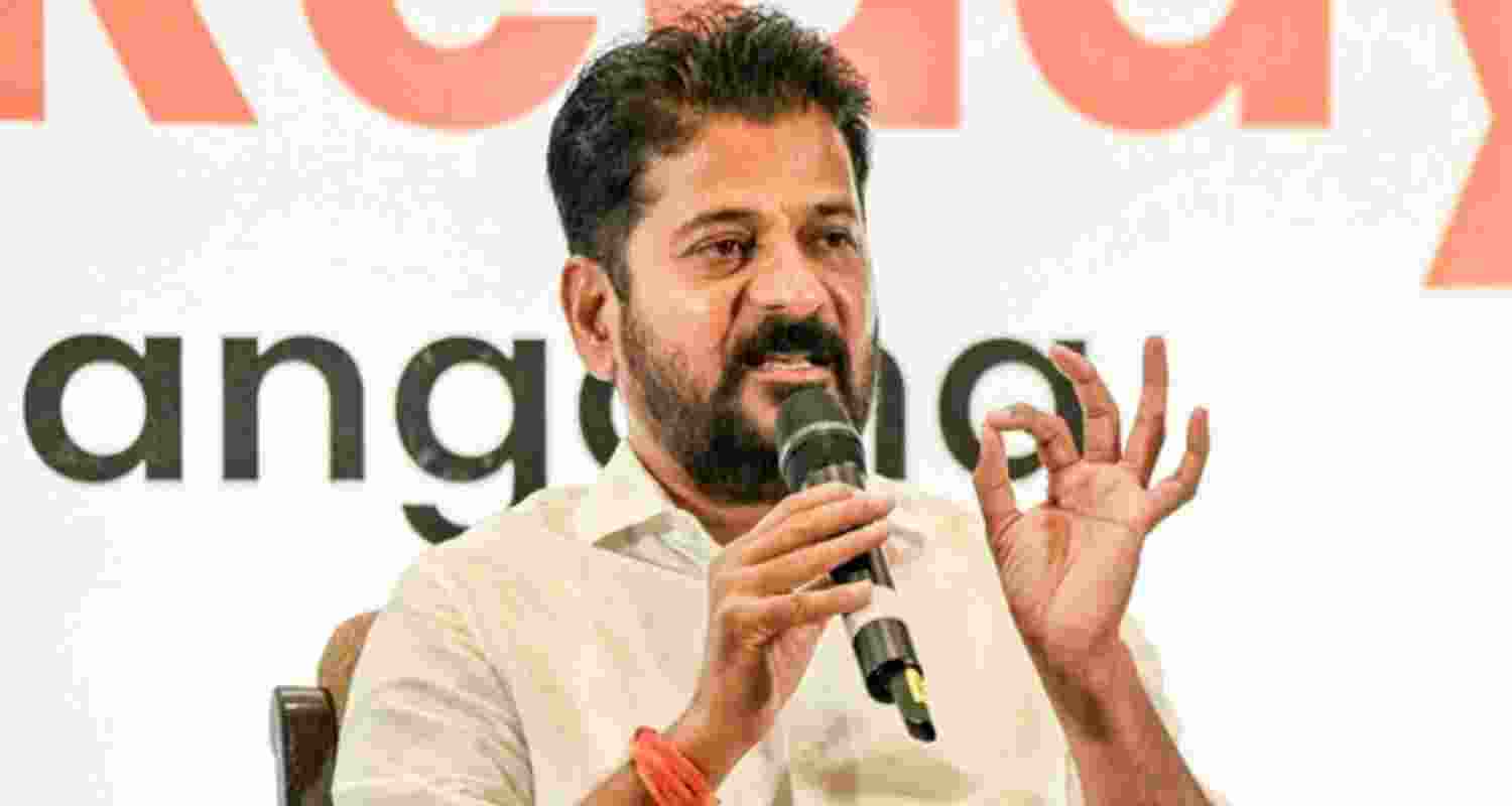 Telangana Chief Minister A Revanth Reddy - file image. Telangana Chief Minister A Revanth Reddy - file image.