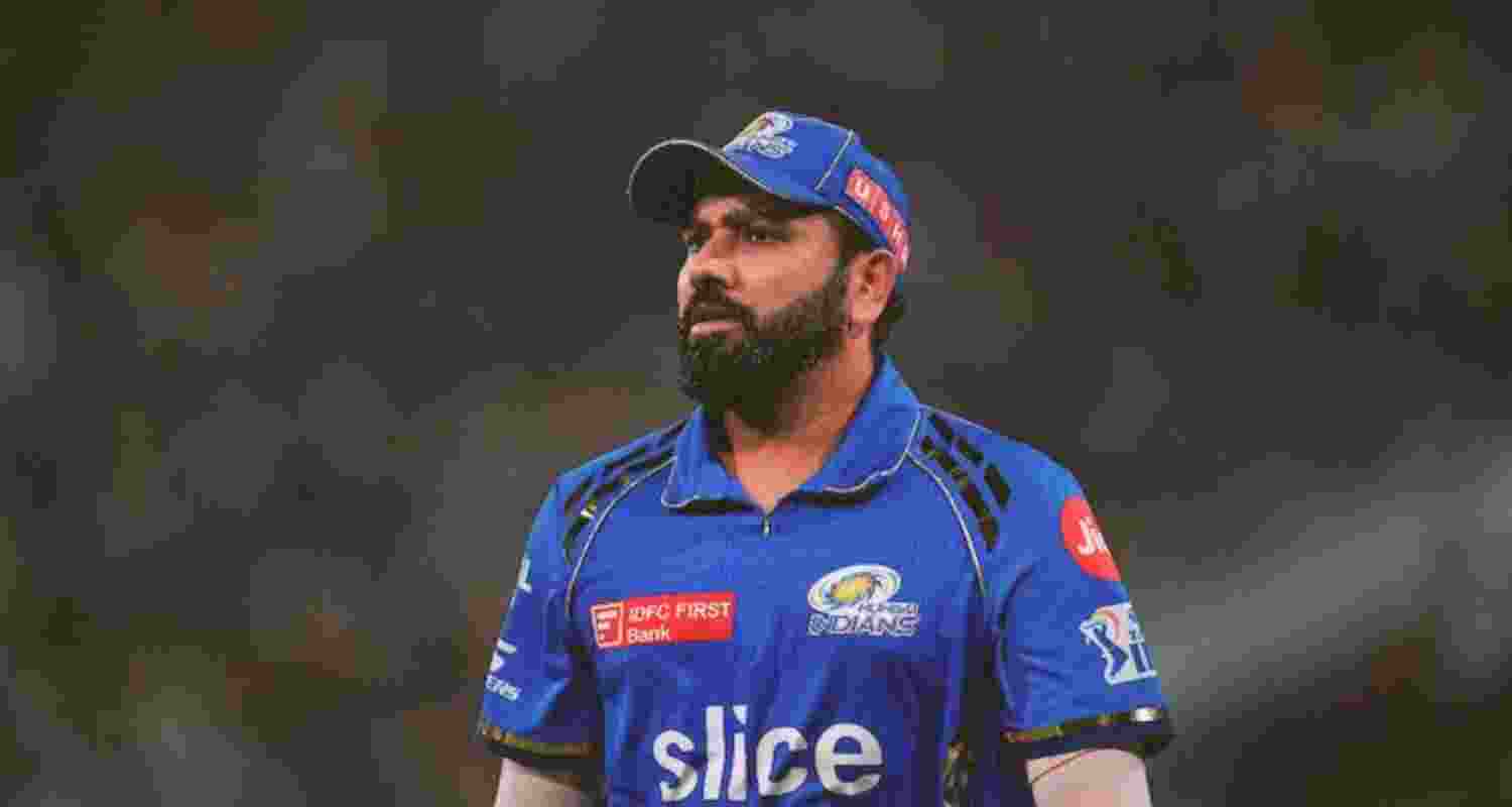 Indian men's cricket team skipper Rohit Sharma. File photo. Indian men's cricket team skipper Rohit Sharma. File photo.