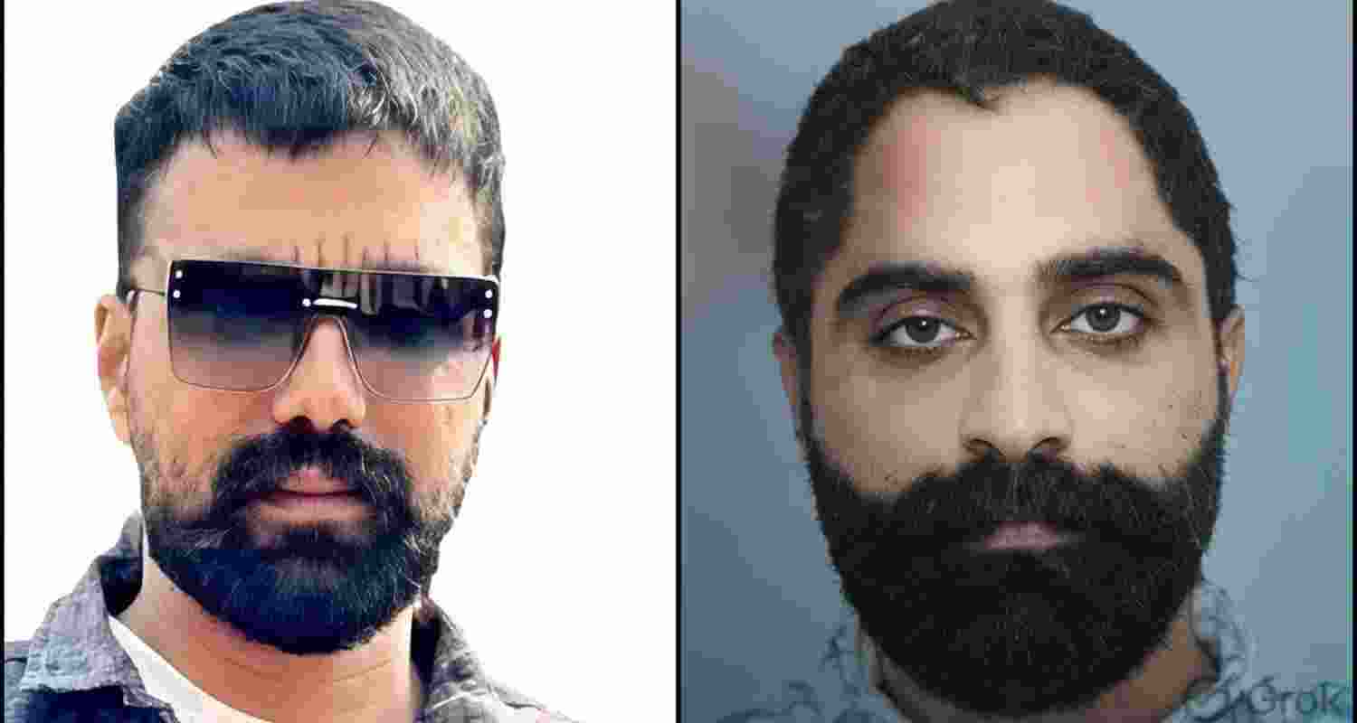 Two wanted gangsters Varinder alias Joban Saidoke and Manjot. Two wanted gangsters Varinder alias Joban Saidoke and Manjot.