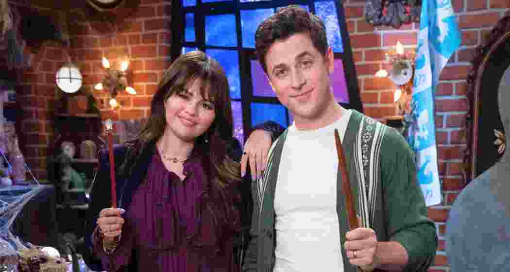First look at Selena Gomez and David Henrie reprising their iconic roles as Alex and Justin Russo in the upcoming Wizards of Waverly Place sequel series, now in production. First look at Selena Gomez and David Henrie reprising their iconic roles as Alex and Justin Russo in the upcoming Wizards of Waverly Place sequel series, now in production.