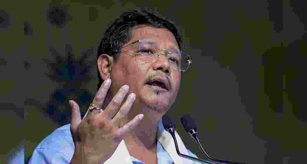 Meghalaya Chief Minister Conrad K Sangma. File photo. Meghalaya Chief Minister Conrad K Sangma. File photo.