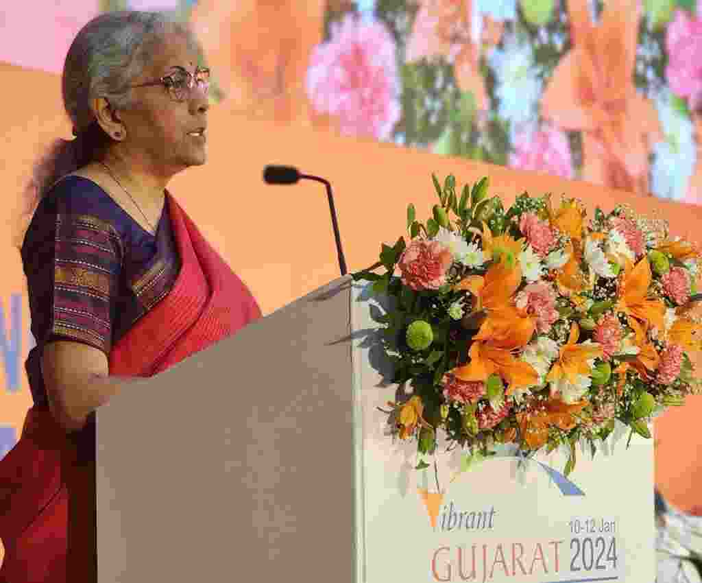 Nirmala Sitharaman delivered keynote address at seminar on ‘Gift City' Nirmala Sitharaman delivered keynote address at seminar on ‘Gift City'