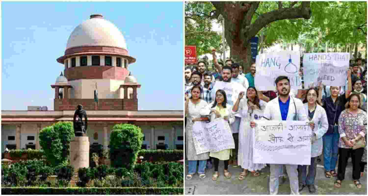 The Supreme Court, in response to the ongoing protests by doctors, urged them to resume work, stressing the importance of maintaining public health services. The Supreme Court, in response to the ongoing protests by doctors, urged them to resume work, stressing the importance of maintaining public health services.
