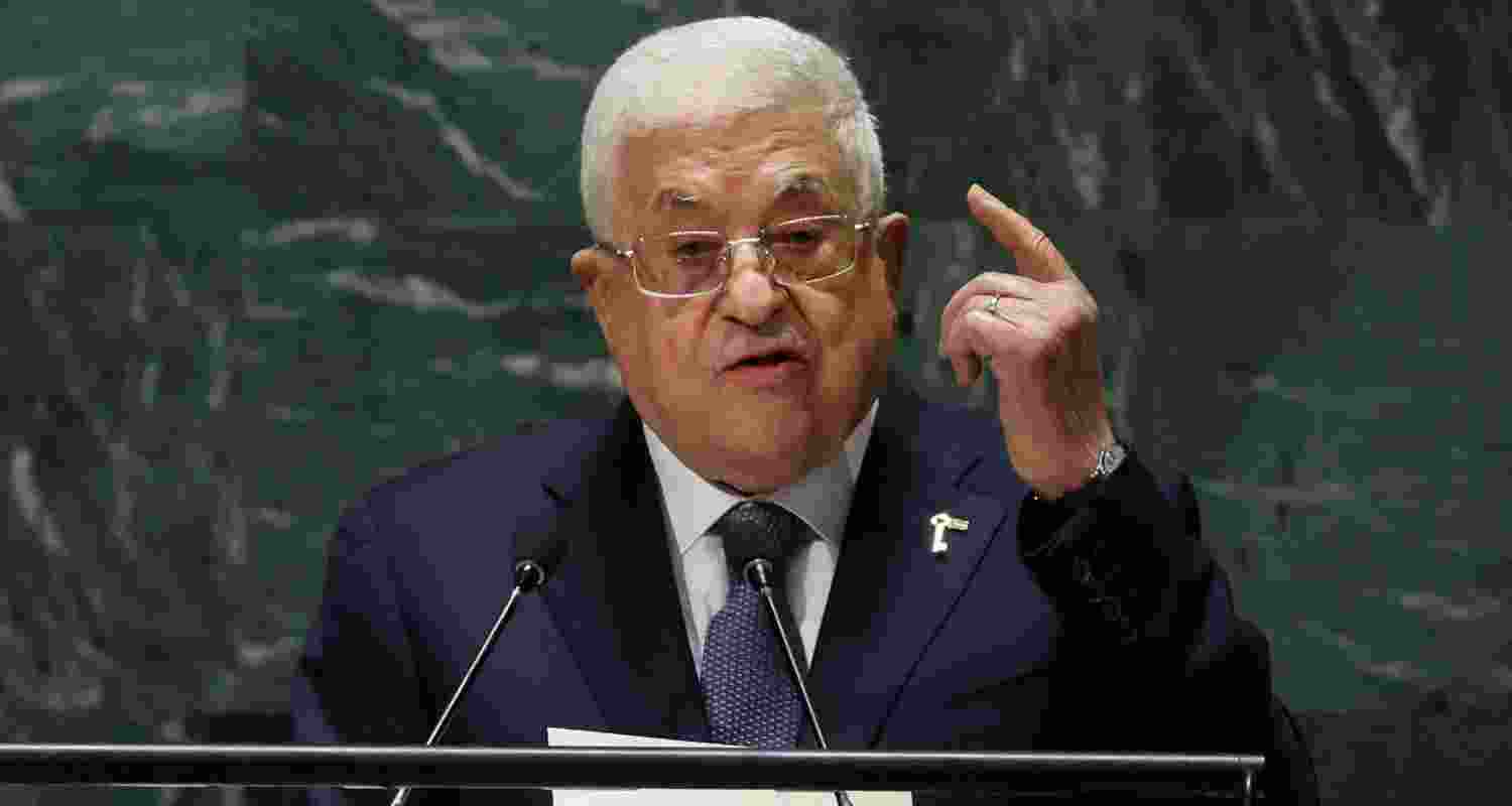 Palestinian President Mahmoud Abbas. Palestinian President Mahmoud Abbas.