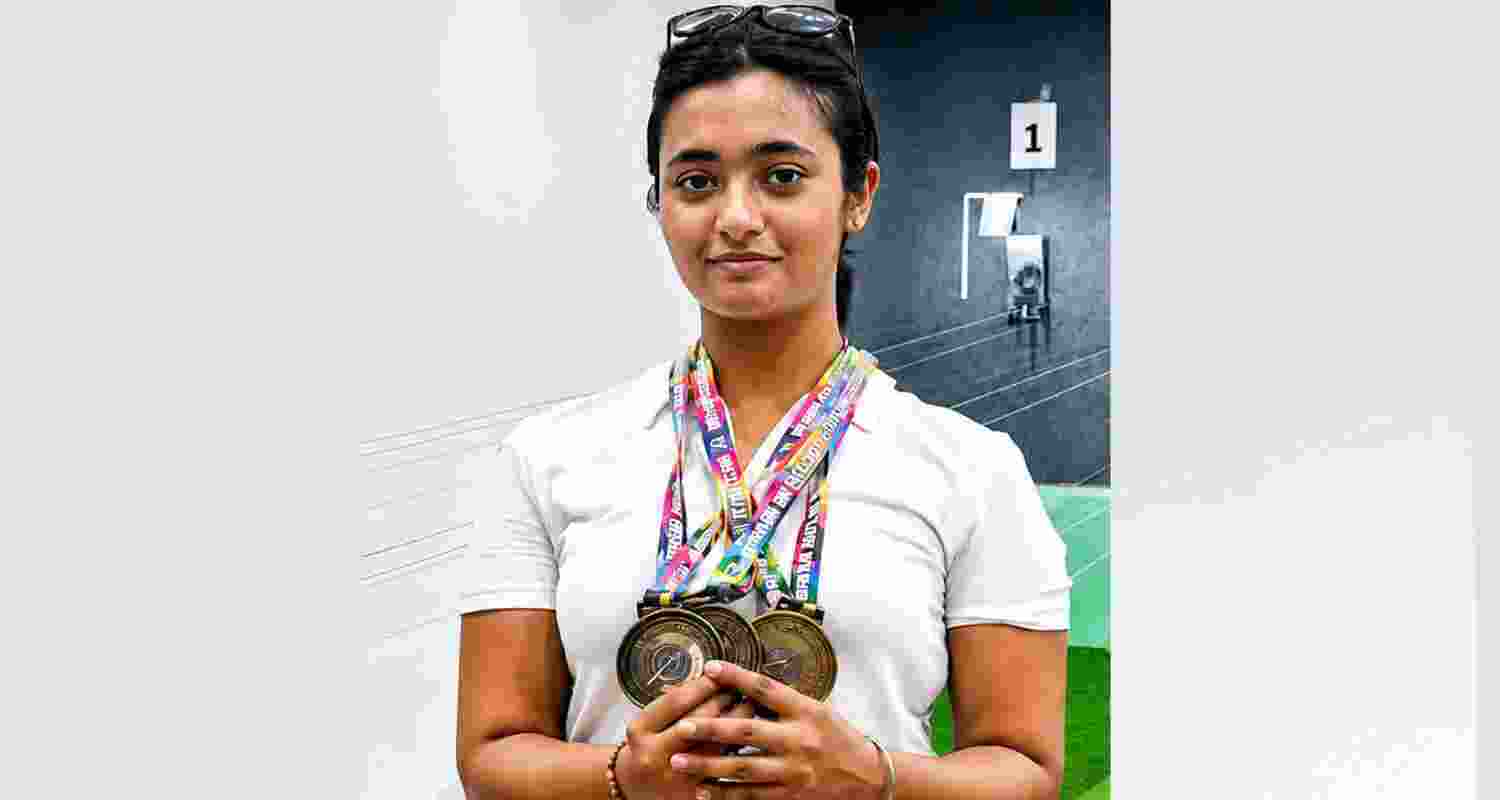 Teen rifle shooter Damayanti Sen was found safe in Howrah nearly 40 hours after she went missing, bringing relief to her family and coach. Teen rifle shooter Damayanti Sen was found safe in Howrah nearly 40 hours after she went missing, bringing relief to her family and coach.