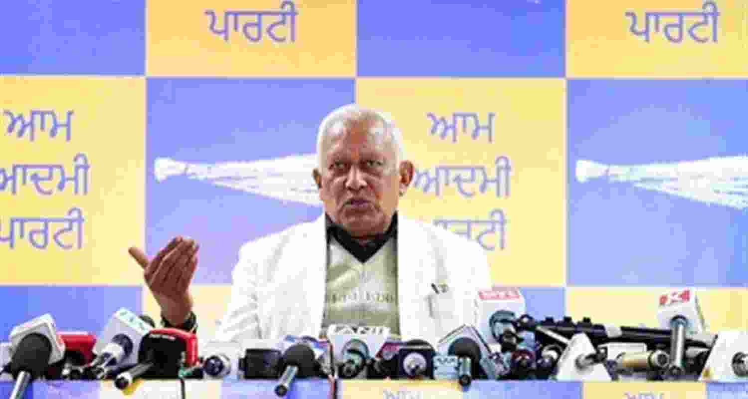 Senior AAP leader Barinder Kumar Goyal Senior AAP leader Barinder Kumar Goyal