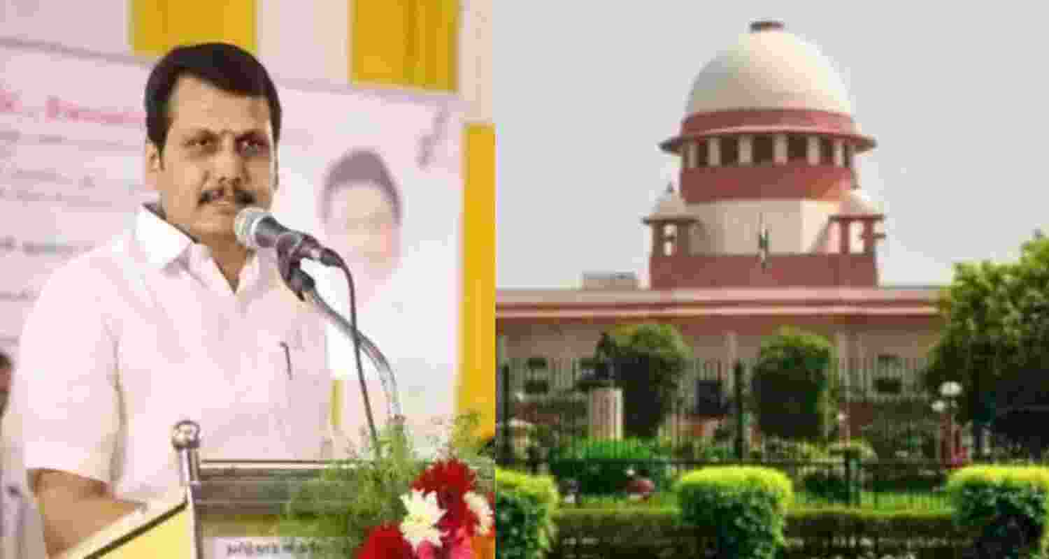 SC rejects plea to review bail granted to Senthil Balaji SC rejects plea to review bail granted to Senthil Balaji