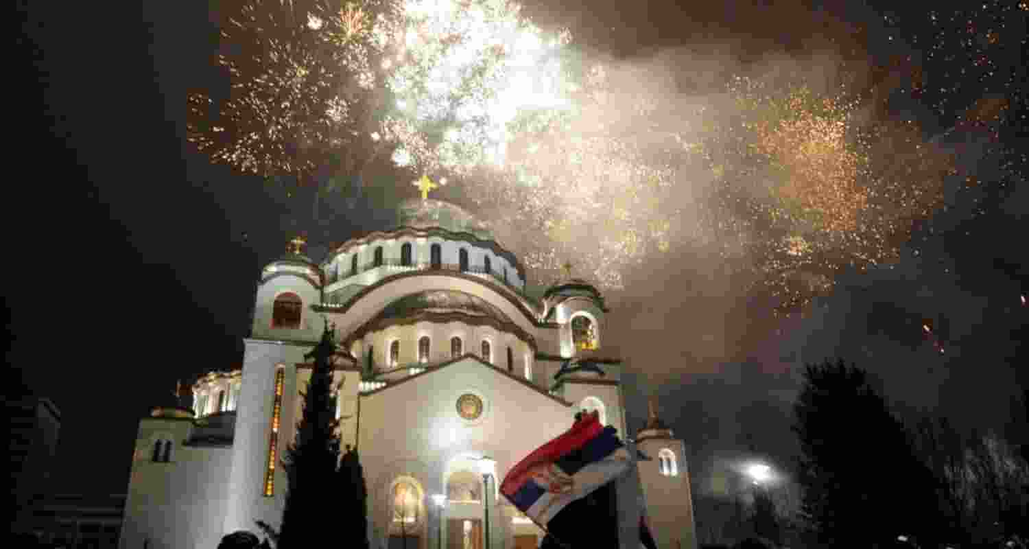Serbians celebrate orthodox Christian New Year Serbians celebrate orthodox Christian New Year