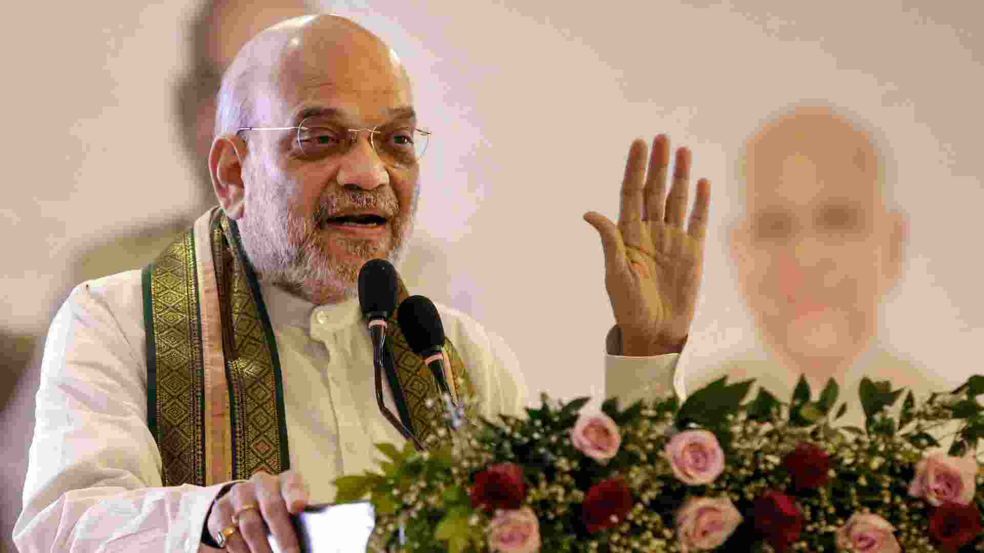 Union Home Minister Amit Shah. Union Home Minister Amit Shah.