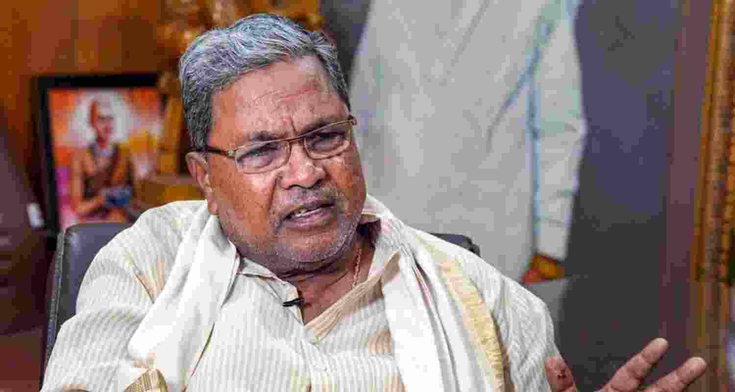 Karnataka Chief Minister Siddaramaiah - file image. Karnataka Chief Minister Siddaramaiah - file image.