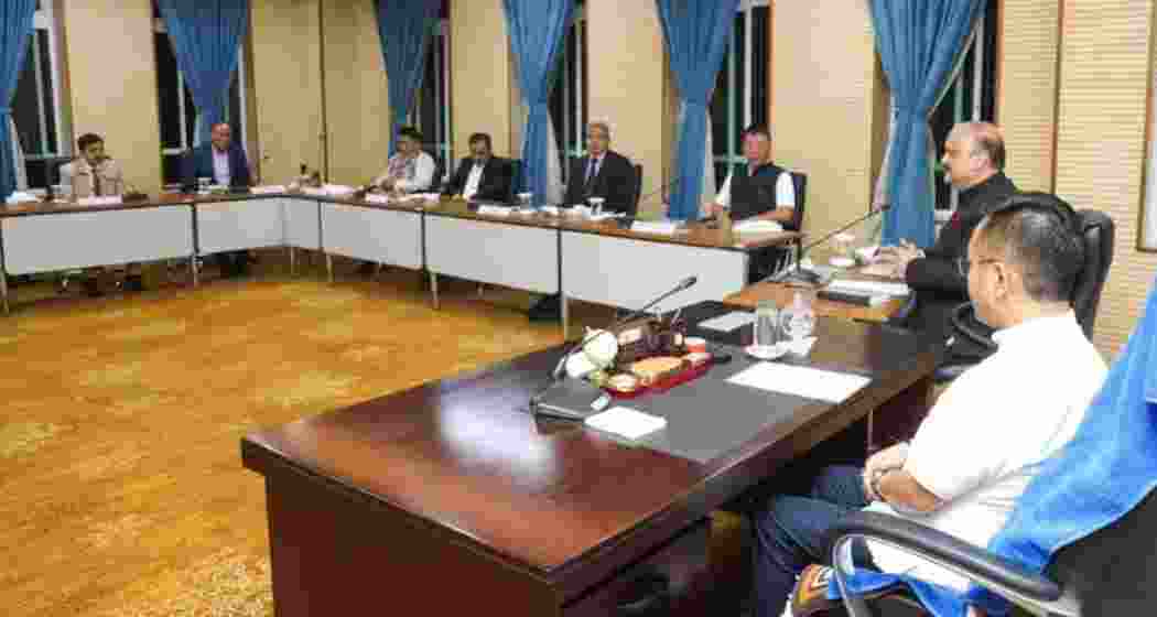 Sikkim Chief Minister Prem Singh Tamang convened his first cabinet meeting at the secretariat in Gangtok following the swearing-in ceremony. Sikkim Chief Minister Prem Singh Tamang convened his first cabinet meeting at the secretariat in Gangtok following the swearing-in ceremony.