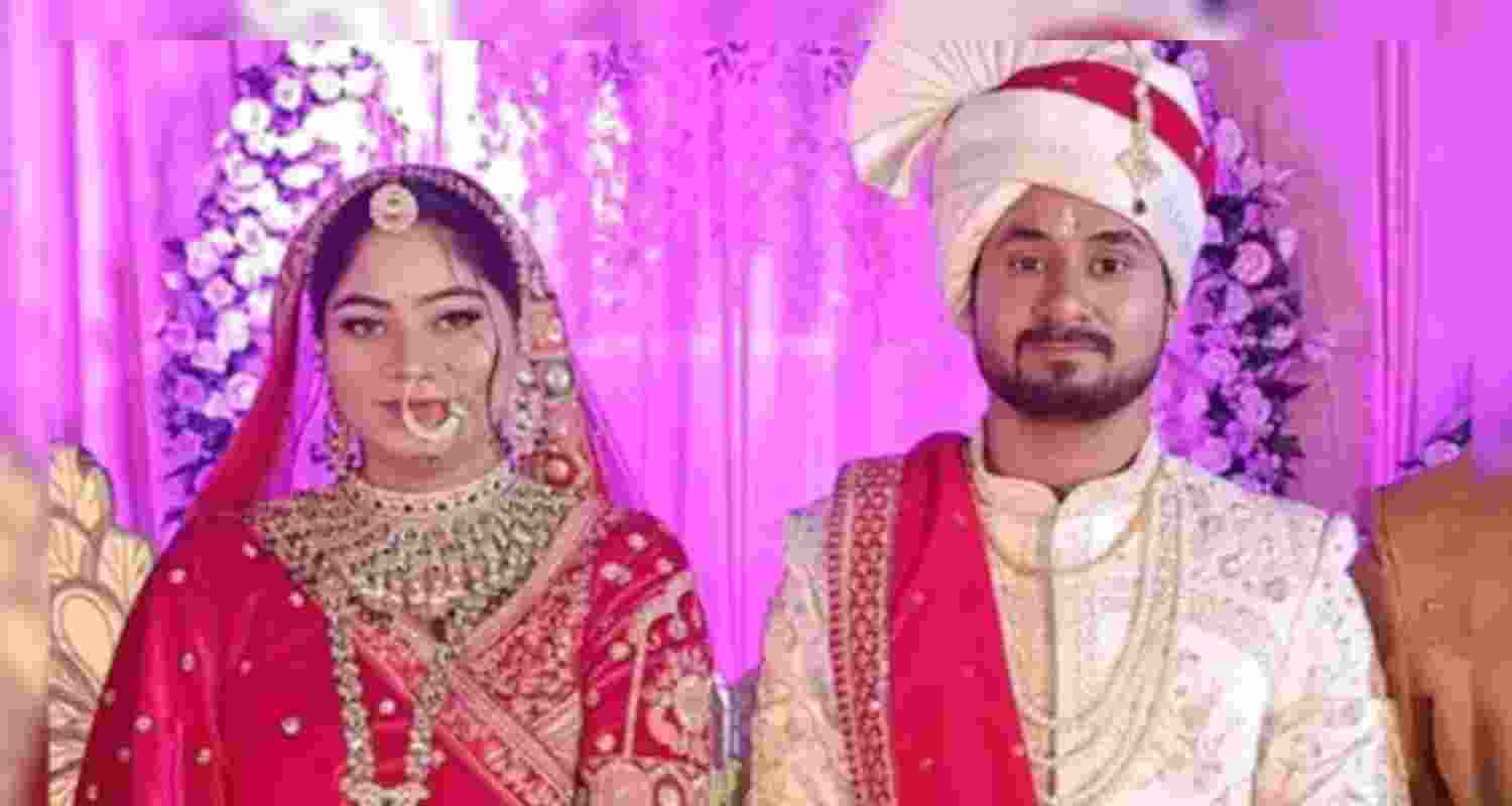 A file photo of Sonam Raghuvanshi and Raja Raghuvanshi. A file photo of Sonam Raghuvanshi and Raja Raghuvanshi.