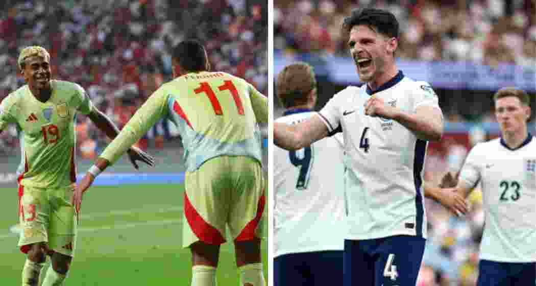 Spanish and English players in action during their European World Cup qualifying matches. Spanish and English players in action during their European World Cup qualifying matches.