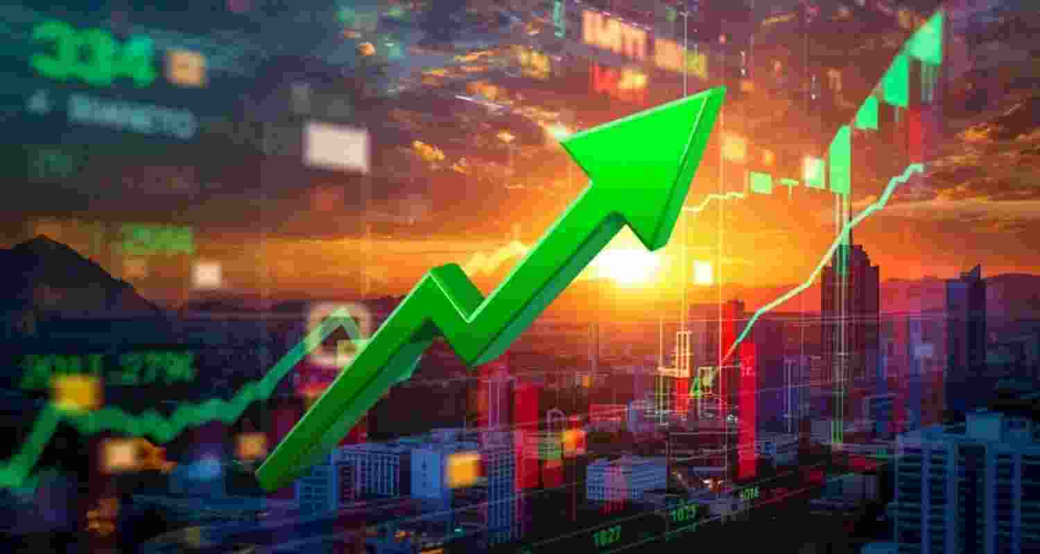Stock markets rally on US-Iran peace deal; Sensex up 544 pts Stock markets rally on US-Iran peace deal; Sensex up 544 pts