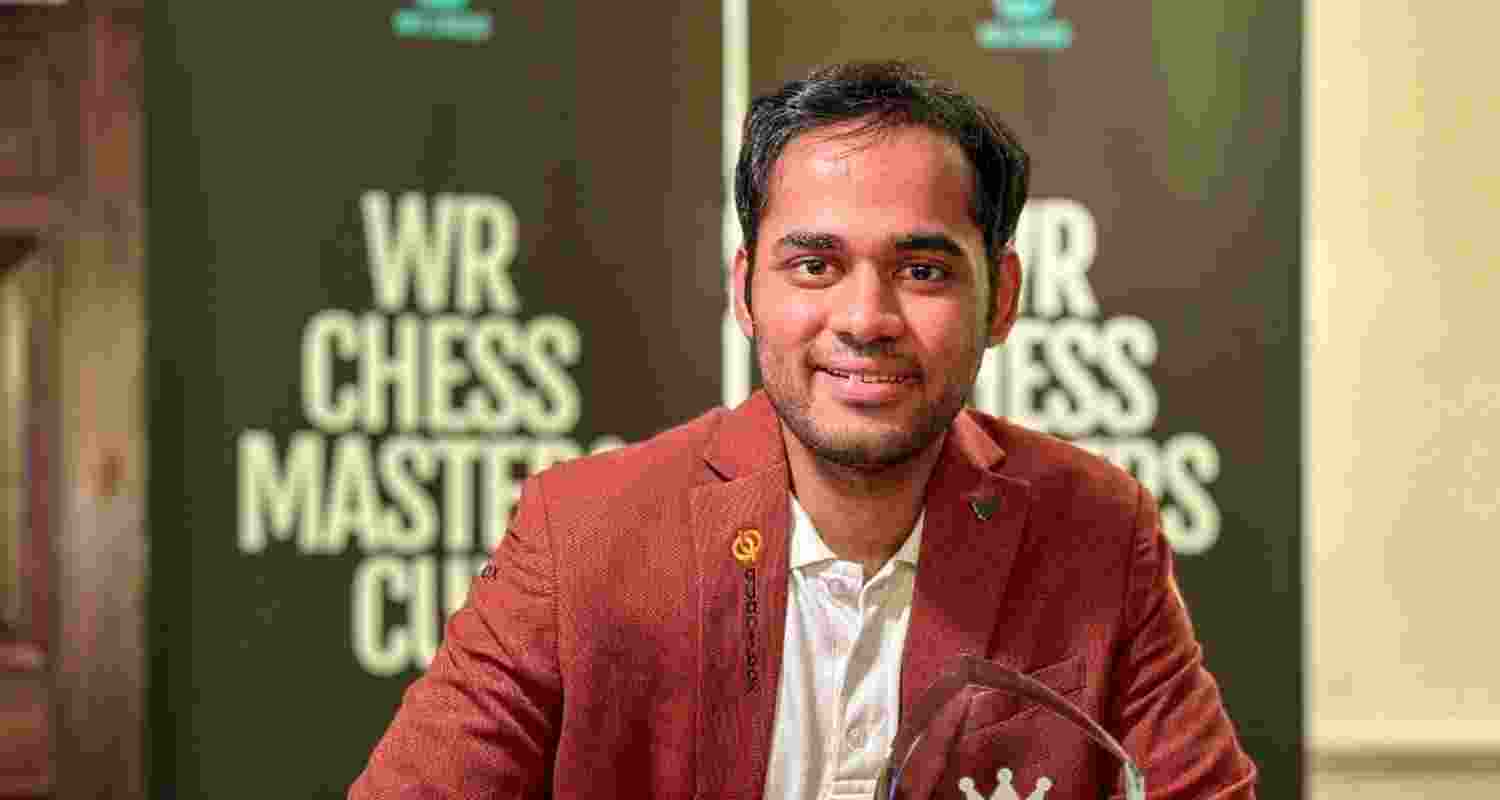 Indian Grandmaster Arjun Erigaisi. Image: X. Indian Grandmaster Arjun Erigaisi. Image: X.