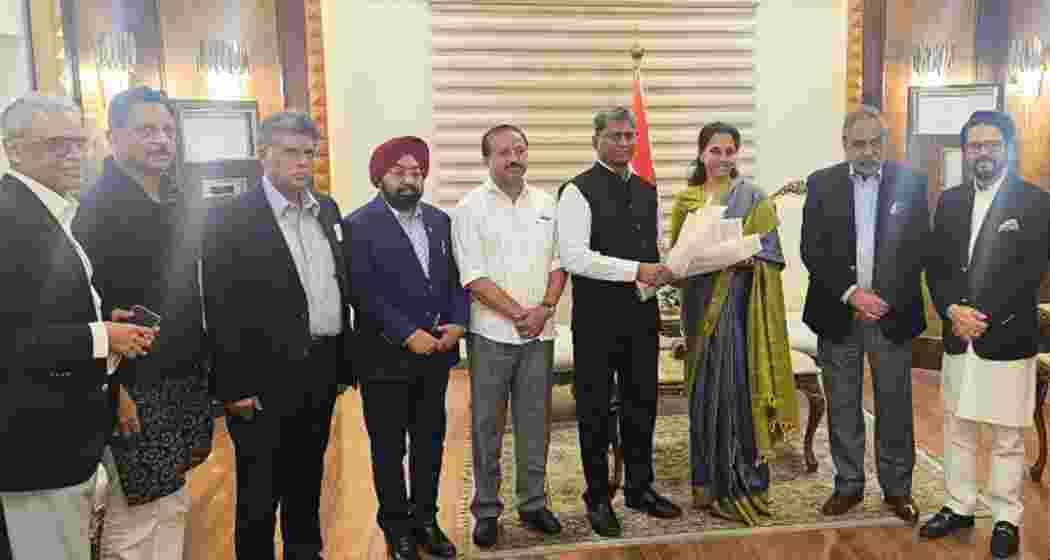 Supriya Sule and members of the Indian delegation arrive in Cairo on Monday, as part of a diplomatic mission to convey India’s firm stance on terrorism to the international community. Supriya Sule and members of the Indian delegation arrive in Cairo on Monday, as part of a diplomatic mission to convey India’s firm stance on terrorism to the international community.