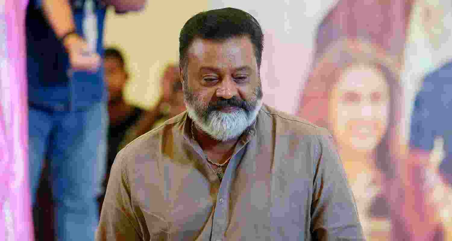 Union Minister Suresh Gopi. Image via X. Union Minister Suresh Gopi. Image via X.