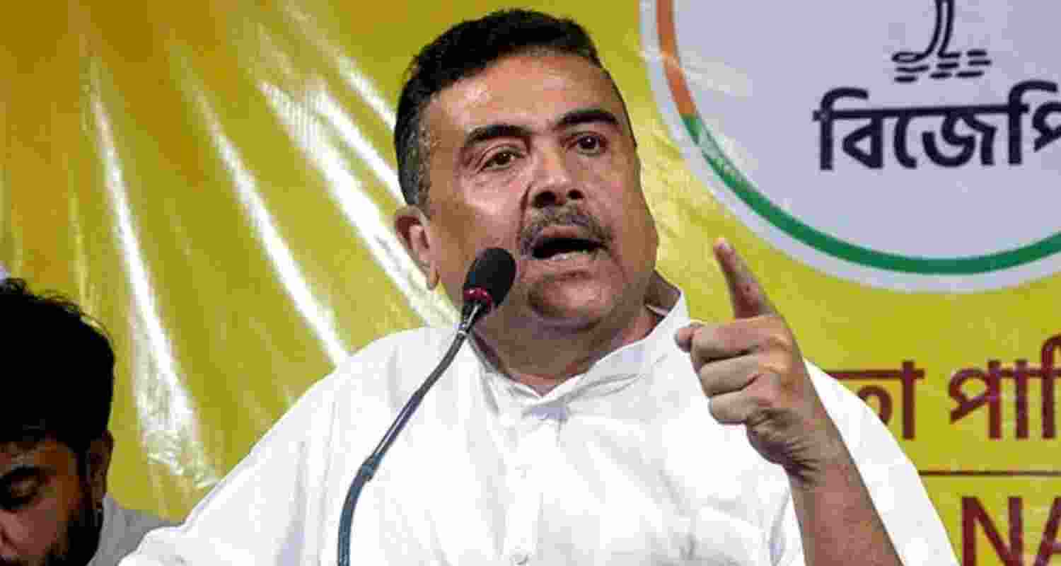 Bharatiya Janata Party leader Suvendu Adhikari. Bharatiya Janata Party leader Suvendu Adhikari.