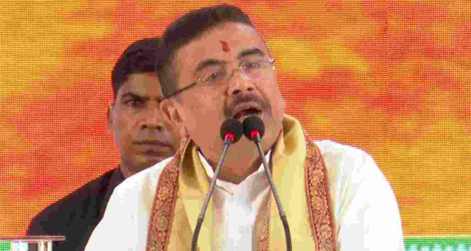 West Bengal Chief Minister Suvendu Adhikari. West Bengal Chief Minister Suvendu Adhikari.