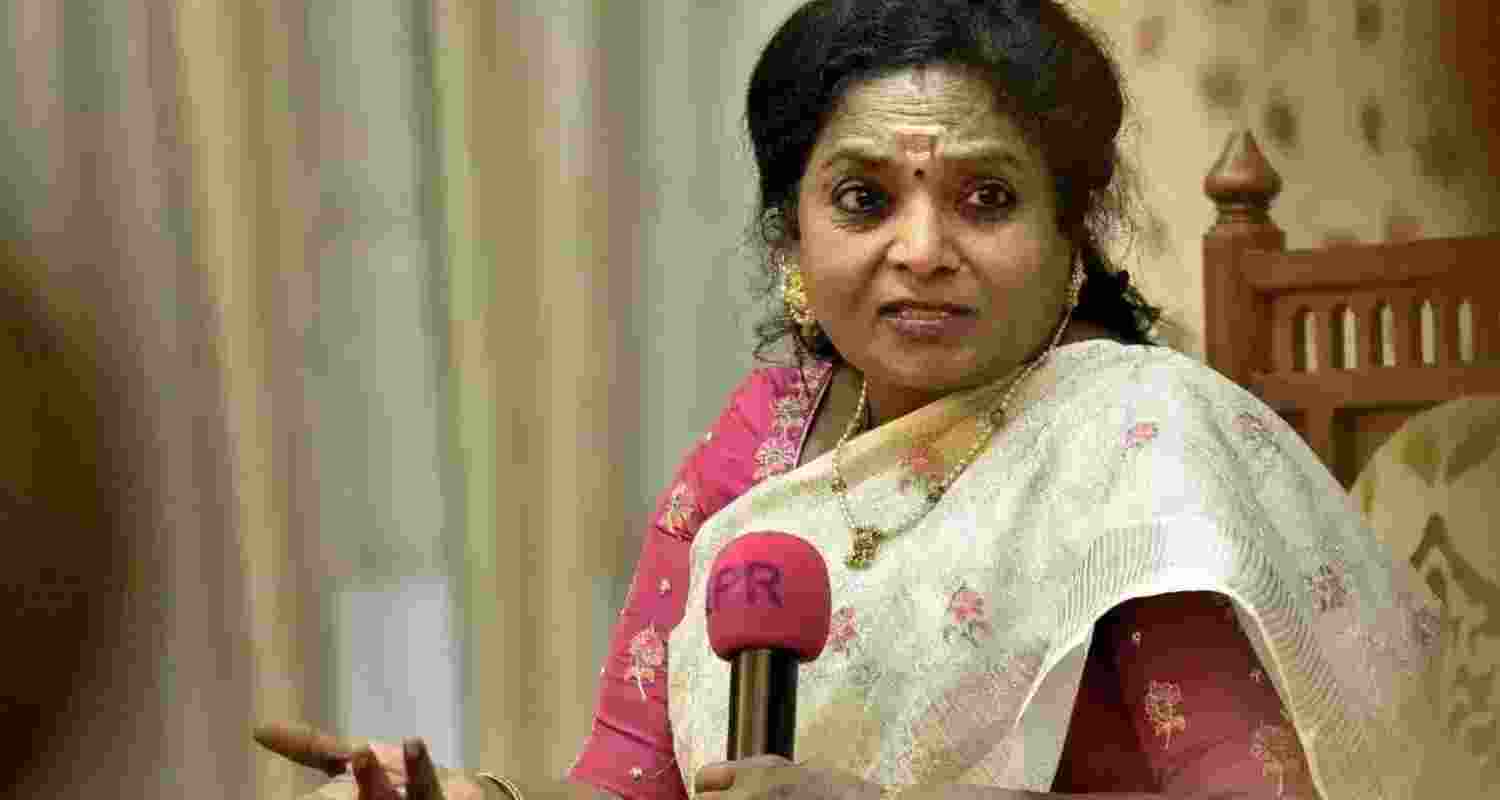 Tamilisai seeks CBI inquiry in Anna University case Tamilisai seeks CBI inquiry in Anna University case