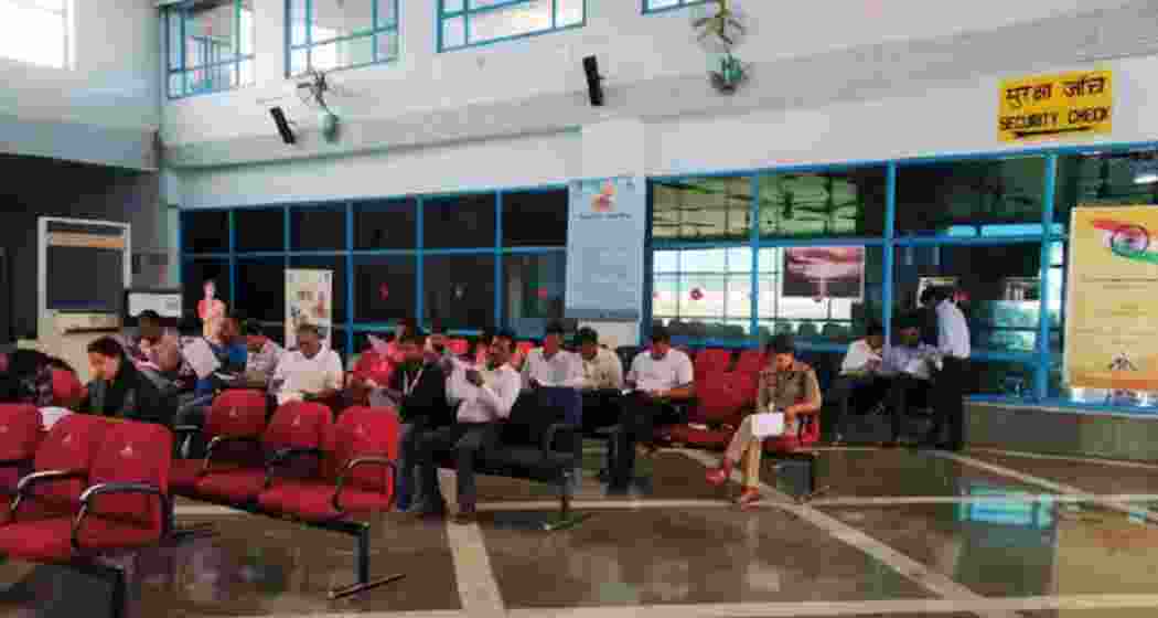 A glimpse of the Tezpur Airport terminal, set for a major upgrade with operations suspended for maintenance from October 2024 to March 2026. A glimpse of the Tezpur Airport terminal, set for a major upgrade with operations suspended for maintenance from October 2024 to March 2026.