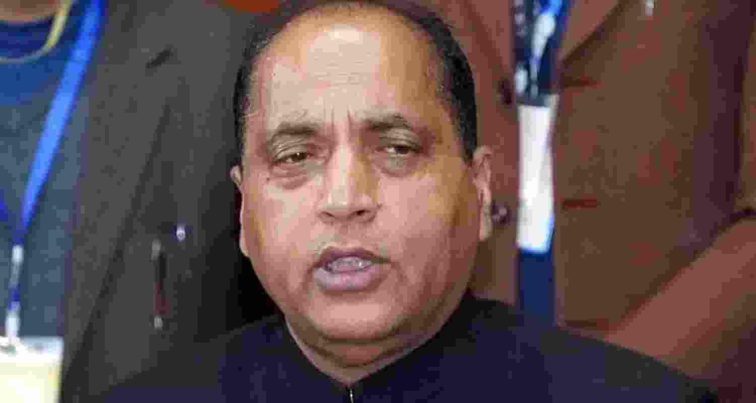 Former HP chief minister and Leader of Opposition Jai Ram Thakur. File photo. Former HP chief minister and Leader of Opposition Jai Ram Thakur. File photo.