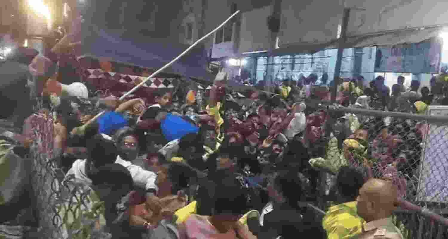 TTD organises exclusive darshan for Tirupati stampede victims on Chandrababu Naidu’s instructions. TTD organises exclusive darshan for Tirupati stampede victims on Chandrababu Naidu’s instructions.