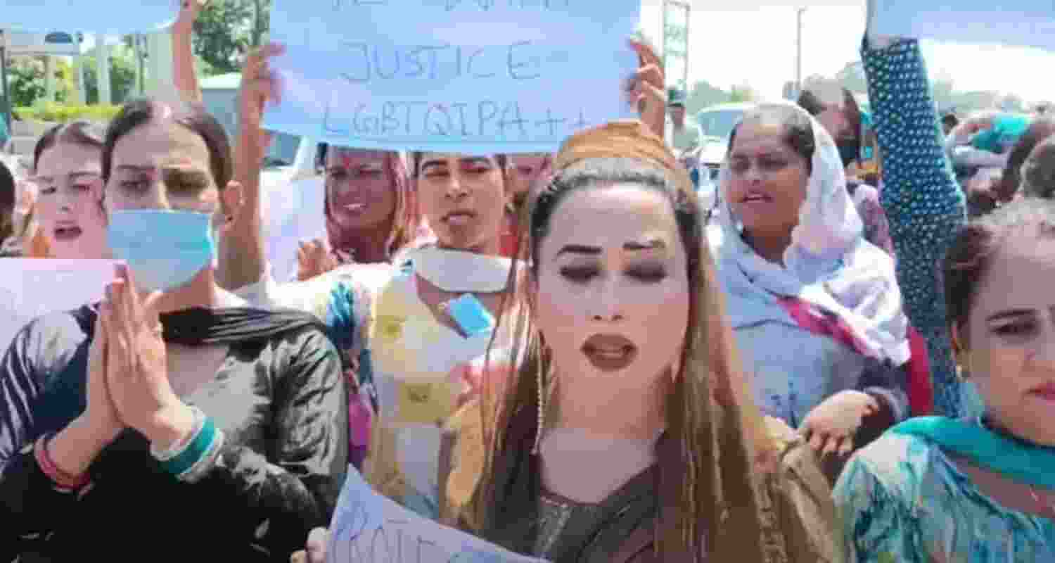 Transgender rally in Jammu. Transgender rally in Jammu.