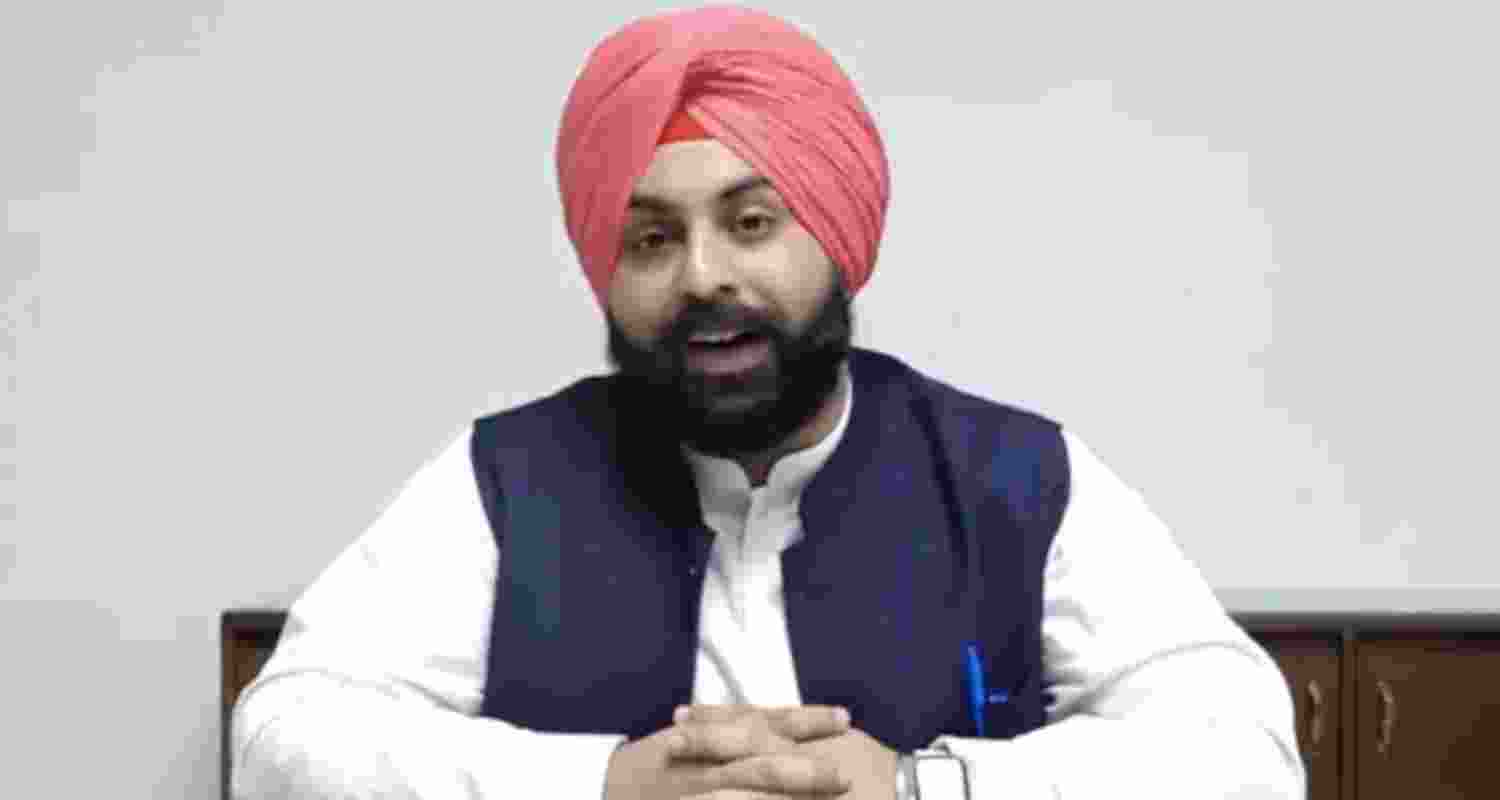 Punjab Education Minister Harjot Bains. Punjab Education Minister Harjot Bains.