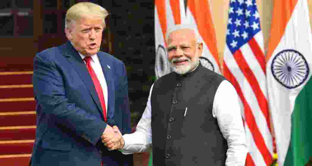 US President Donald Trump with PM Modi. (Photo: PTI) US President Donald Trump with PM Modi. (Photo: PTI)