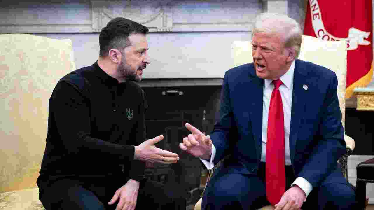 Ukrainian president Volodymyr Zelensky during a meeting with US President Donald Trump in Oval Office on February 28. Image: X Ukrainian president Volodymyr Zelensky during a meeting with US President Donald Trump in Oval Office on February 28. Image: X