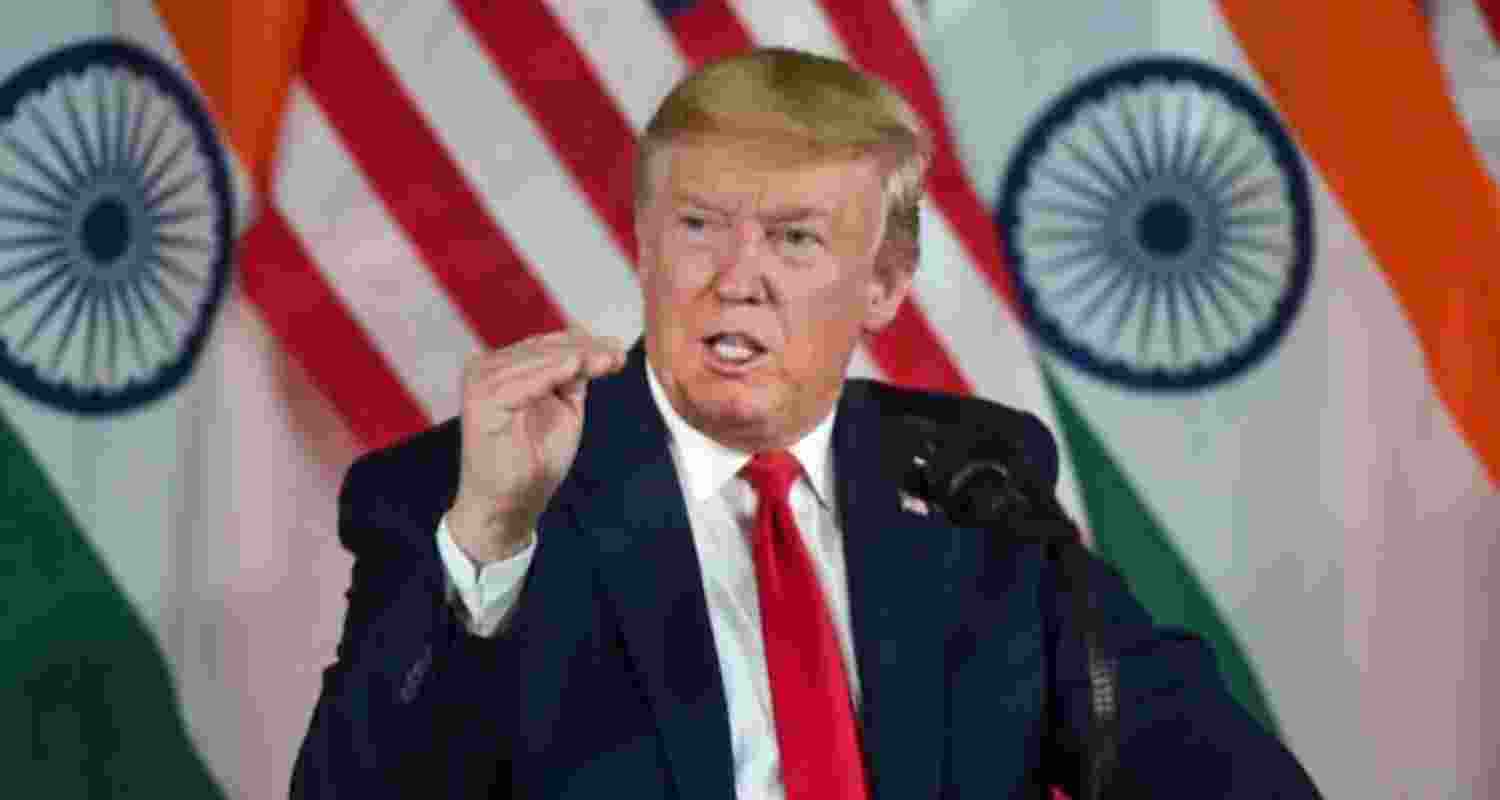 US President Donald Trump - file image. US President Donald Trump - file image.