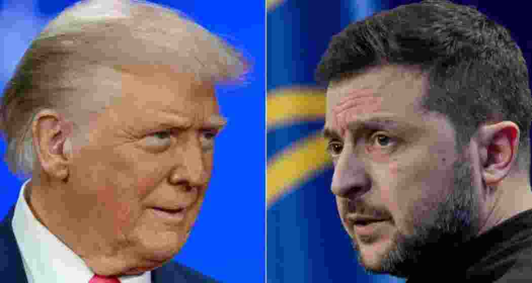 United States President Donald Trump and Ukrainian President Volodymyr Zelenskyy. United States President Donald Trump and Ukrainian President Volodymyr Zelenskyy.