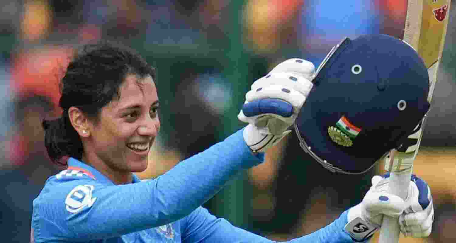 Indian team vice-captain Smriti Mandhana. Image taken from X. Indian team vice-captain Smriti Mandhana. Image taken from X.