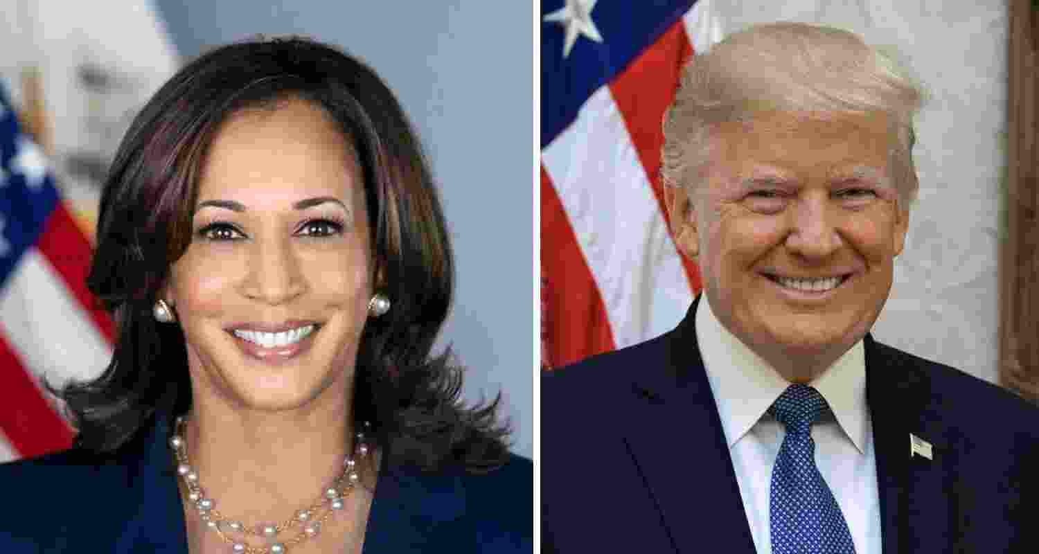 Trump, Harris trade bitter barbs as poll race on last leg Trump, Harris trade bitter barbs as poll race on last leg