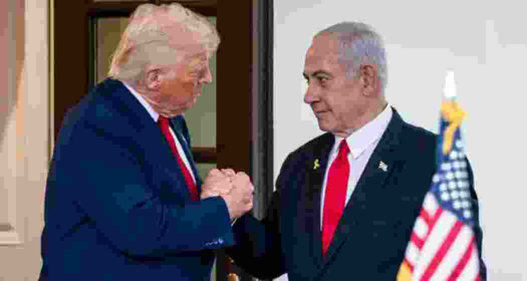 US President Donald Trump and Israeli Prime Minister Benjamin Netanyahu during a past meeting. US President Donald Trump and Israeli Prime Minister Benjamin Netanyahu during a past meeting.