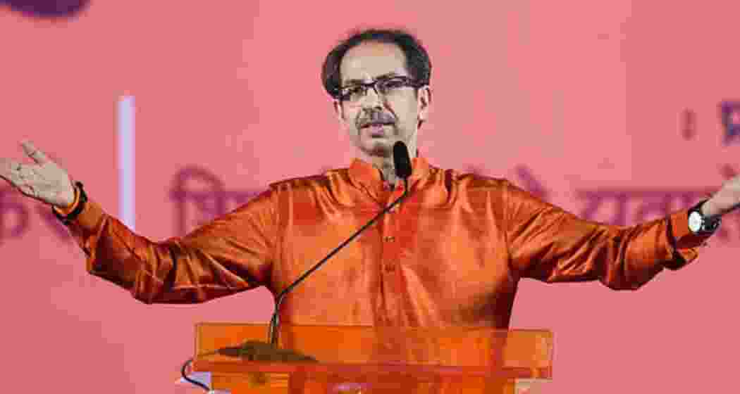 A file photo of Shiv Sena (UBT) chief Uddhav Thackeray. A file photo of Shiv Sena (UBT) chief Uddhav Thackeray.