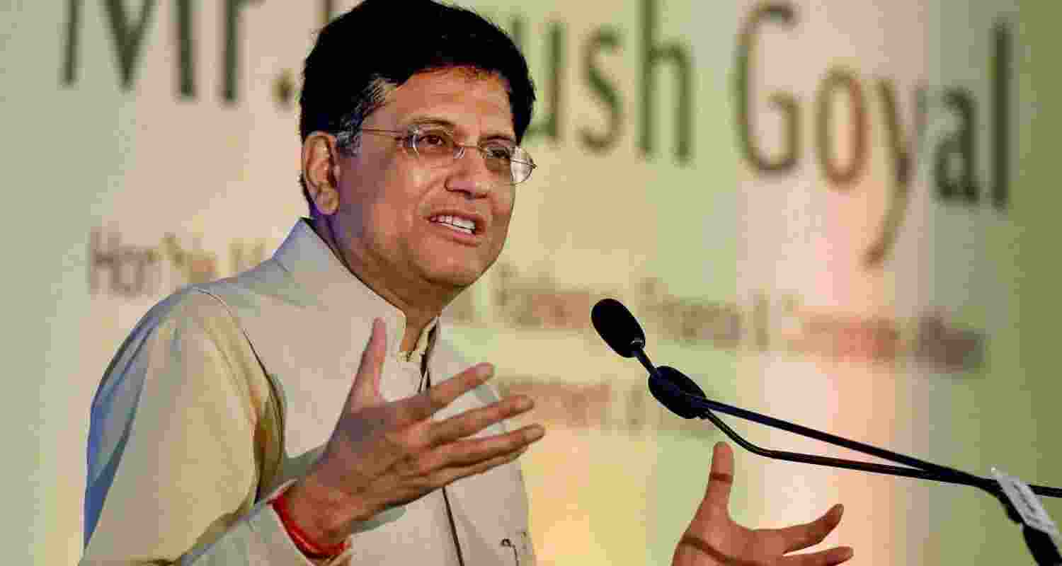 Union Commerce and Industry Minister Piyush Goyal Union Commerce and Industry Minister Piyush Goyal