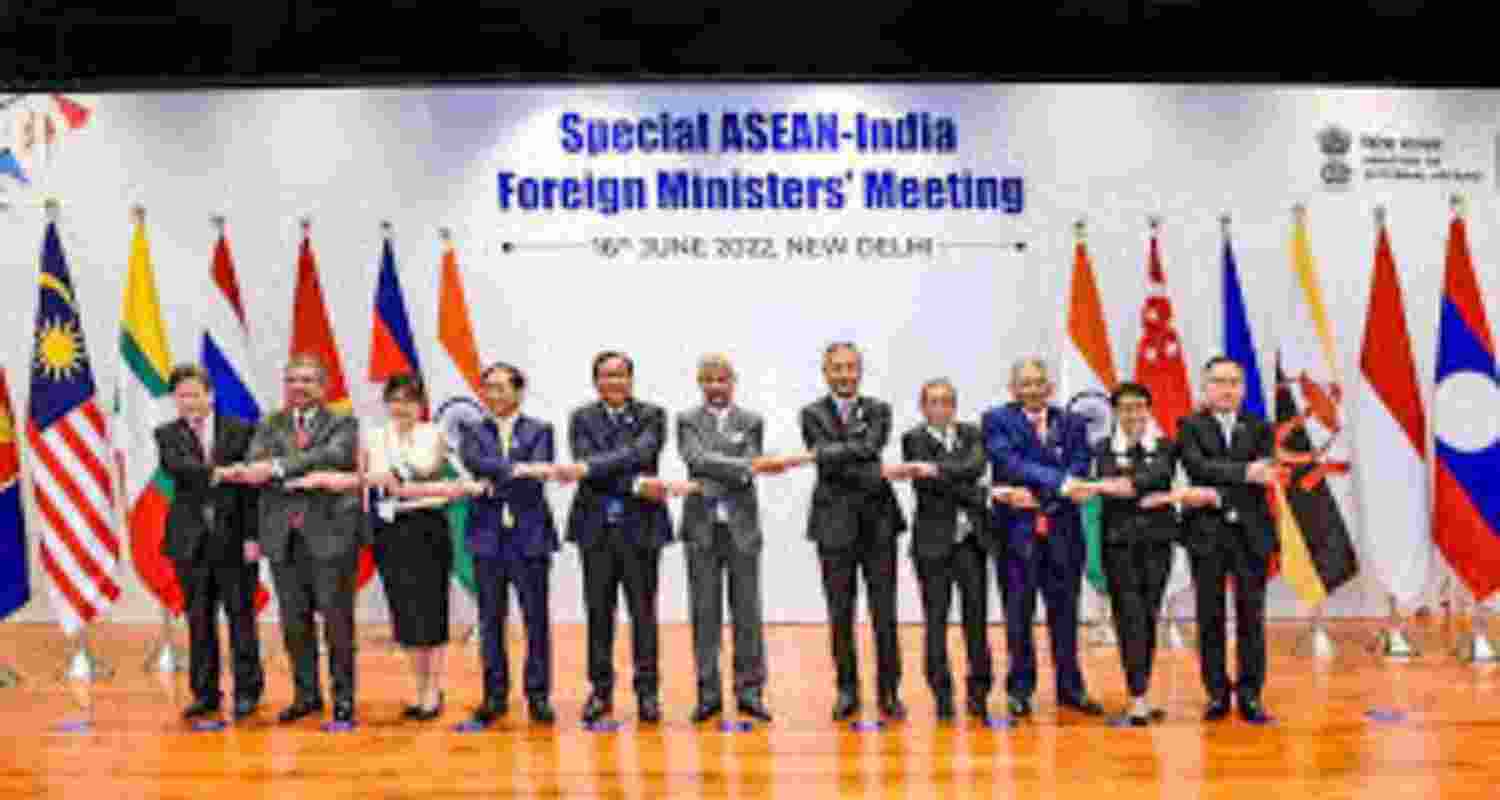 File photo of the Special ASEAN-India Foreign Ministers' Meeting held in 2022 File photo of the Special ASEAN-India Foreign Ministers' Meeting held in 2022