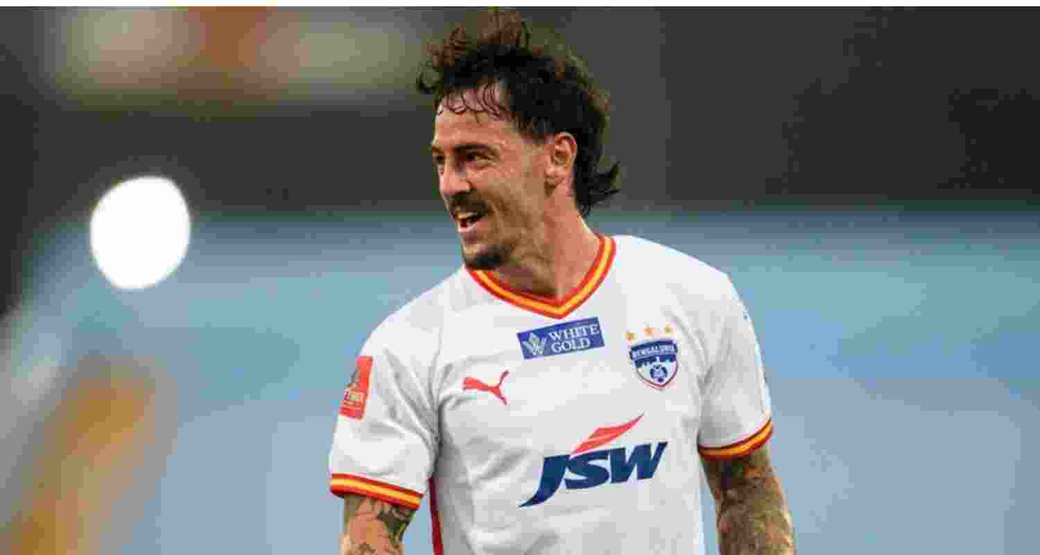 Bengaluru FC forward Ryan Williams. Bengaluru FC forward Ryan Williams.