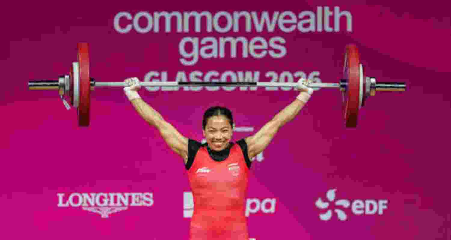 Olympic medallist Mirabai Chanu. Olympic medallist Mirabai Chanu.