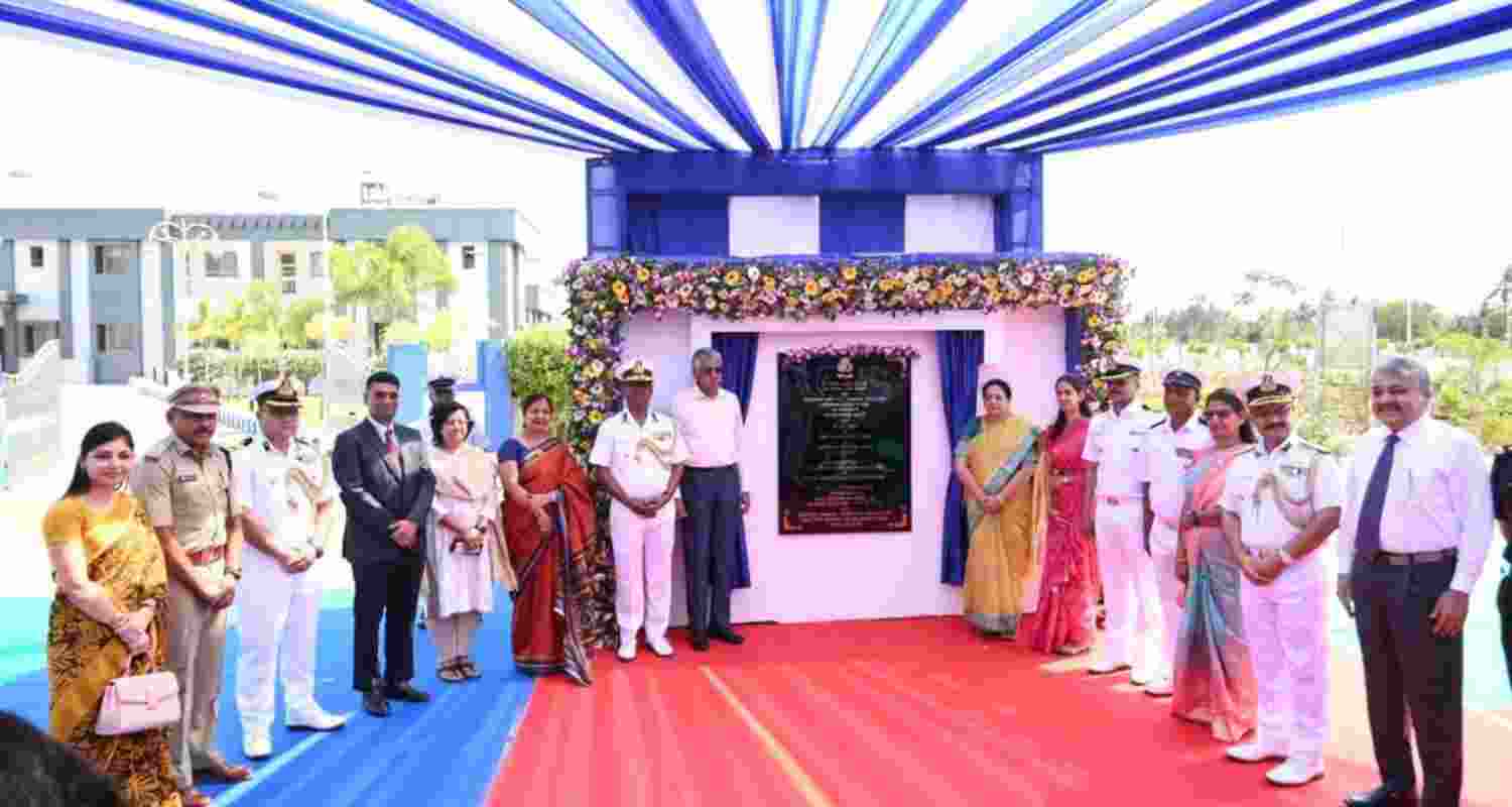 Indian Coast Guard inaugurates Hovercraft Hub in Okha. Image X. Indian Coast Guard inaugurates Hovercraft Hub in Okha. Image X.