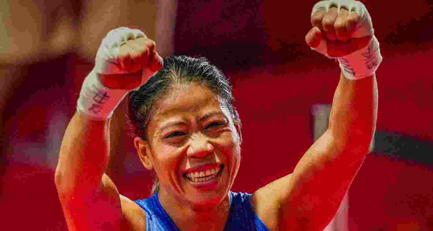Mary Kom steps own as chef-de-mission for Paris Olympics - cites personal reasons. Image X. Mary Kom steps own as chef-de-mission for Paris Olympics - cites personal reasons. Image X.